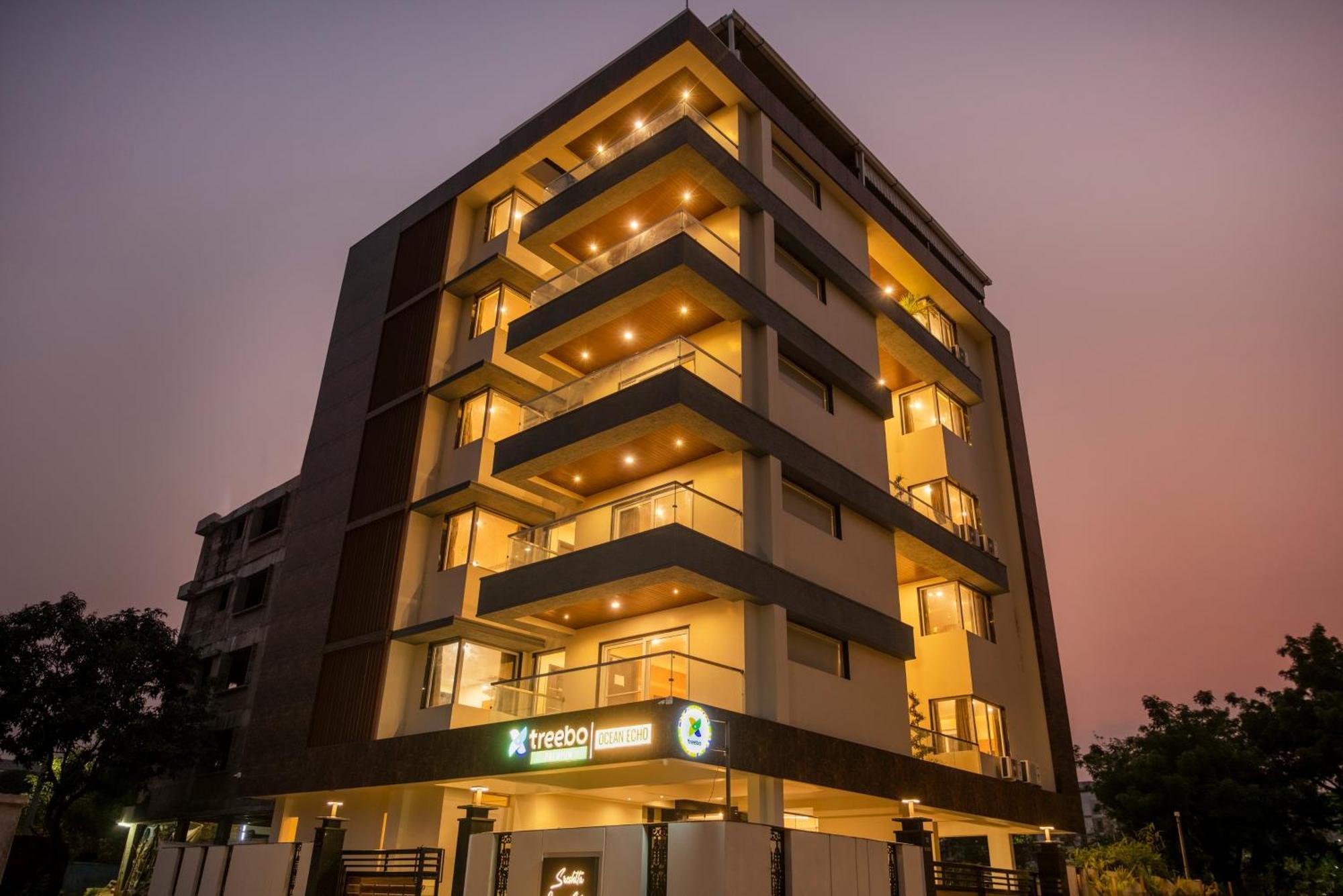 Treebo Ocean Echo, Rushikonda Otel Jāmb Dış mekan fotoğraf